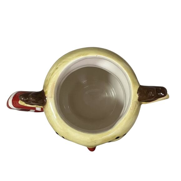 Johanna Parker Ceramic 16oz Vintage Snowman & Reindeer Coffee Cocoa Mug - Picture 12 of 16